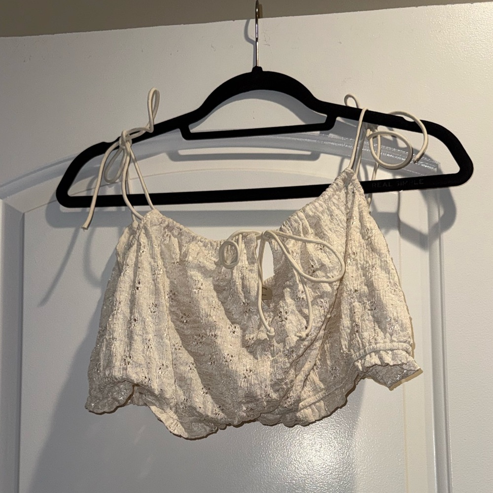 H&M Cream Lace Co Ord